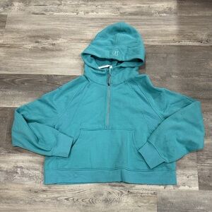 New without tags Lululemon Scuba Oversized Half-Zip Hoodie
Tidal Teal Sz XL/XXL